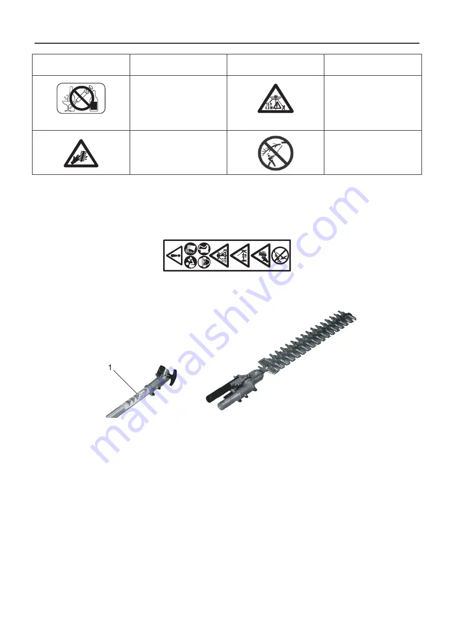 Shindaiwa SBA-AHS2422 Скачать руководство пользователя страница 71