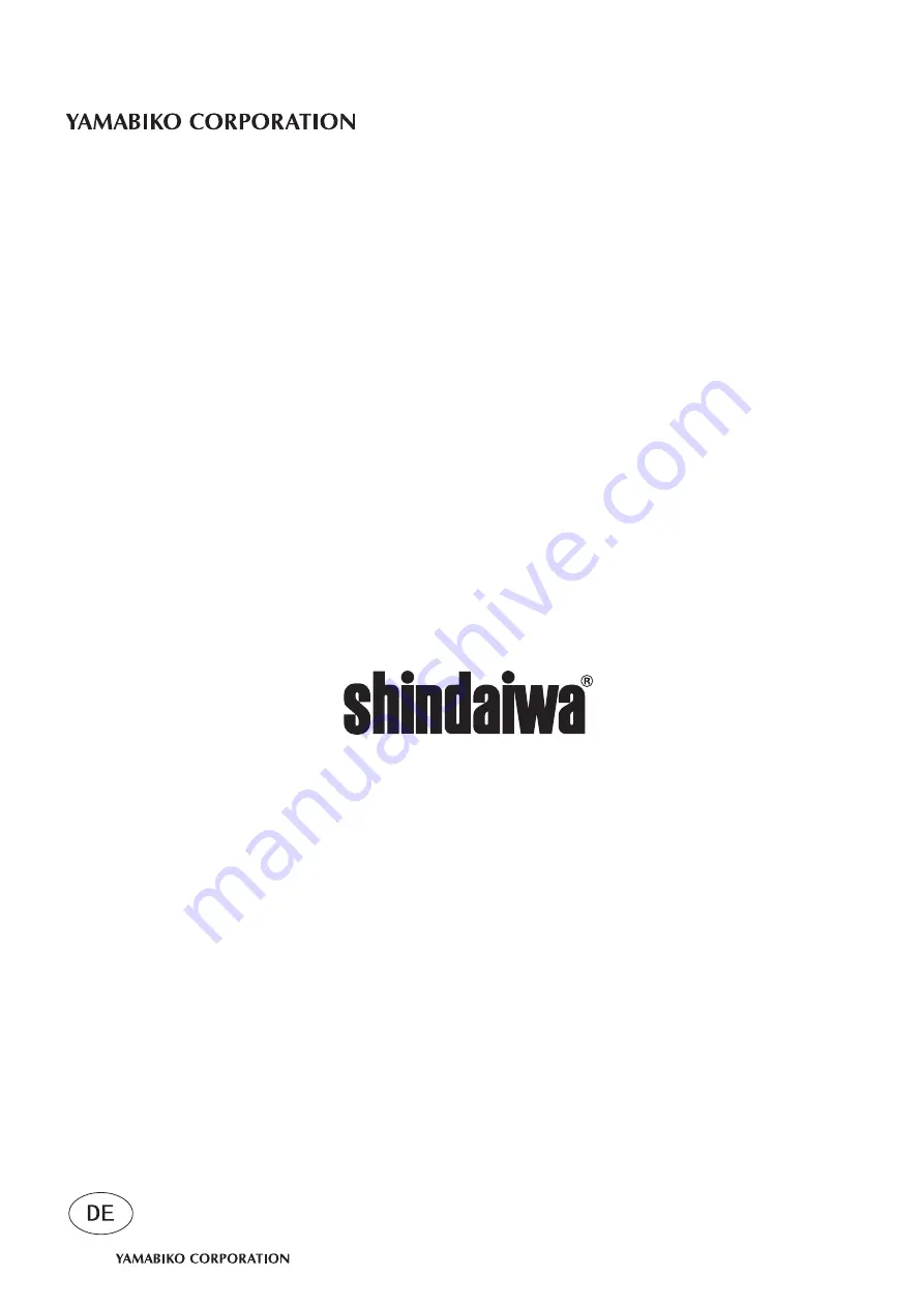 Shindaiwa T262TXS/C262TS Operator'S Manual Download Page 98