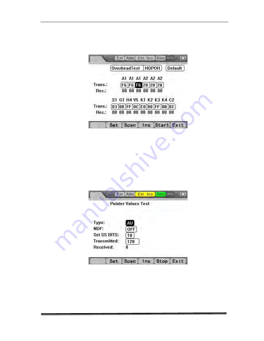 ShinewayTech DTA-SDH/155 Operating Manual Download Page 25