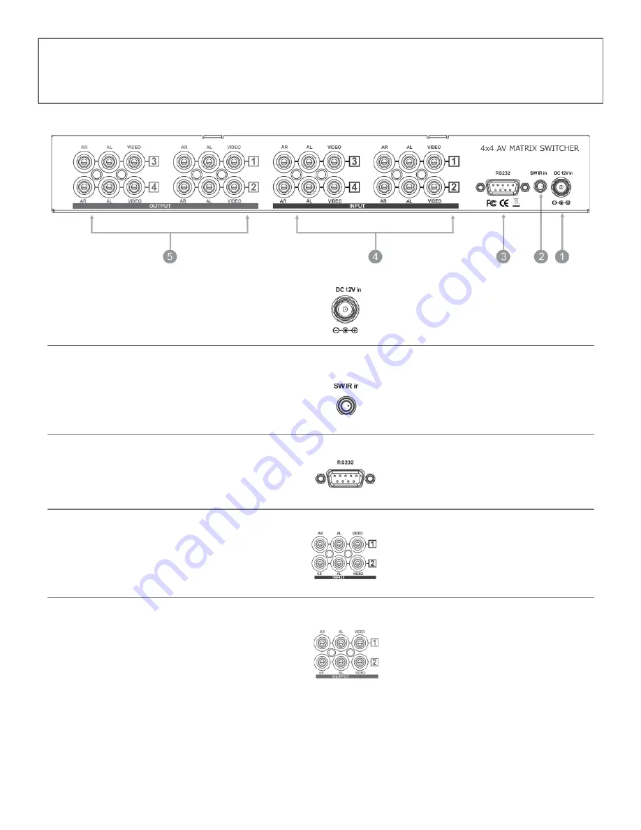 Shinybow USA SB-5544LCM Instruction Manual Download Page 8