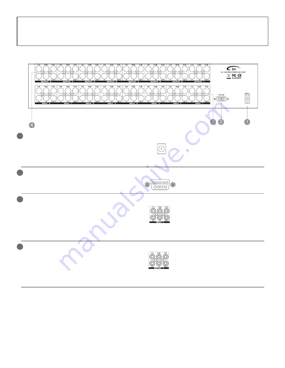 Shinybow USA SB-5588 Instruction Manual Download Page 6