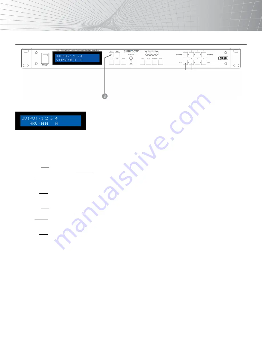 Shinybow USA SB-5645CAP Instruction Manual Download Page 7