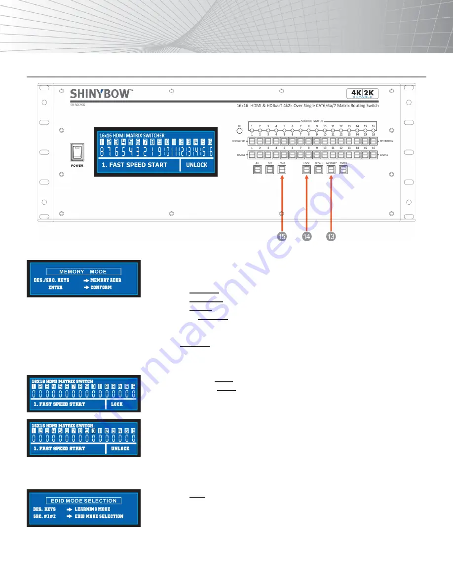 Shinybow USA SB-5669CK Instruction Manual Download Page 8