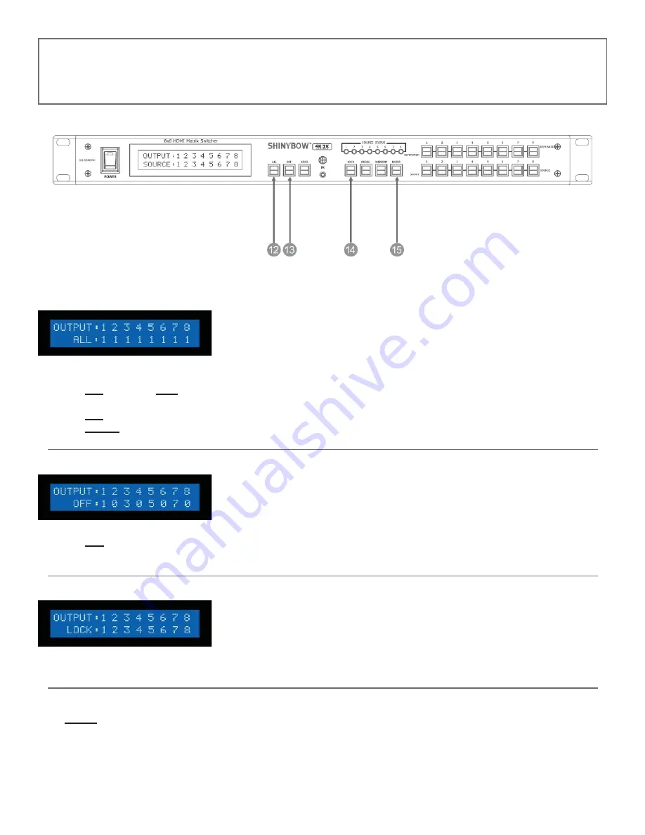 Shinybow USA SB-5688K Instruction Manual Download Page 9