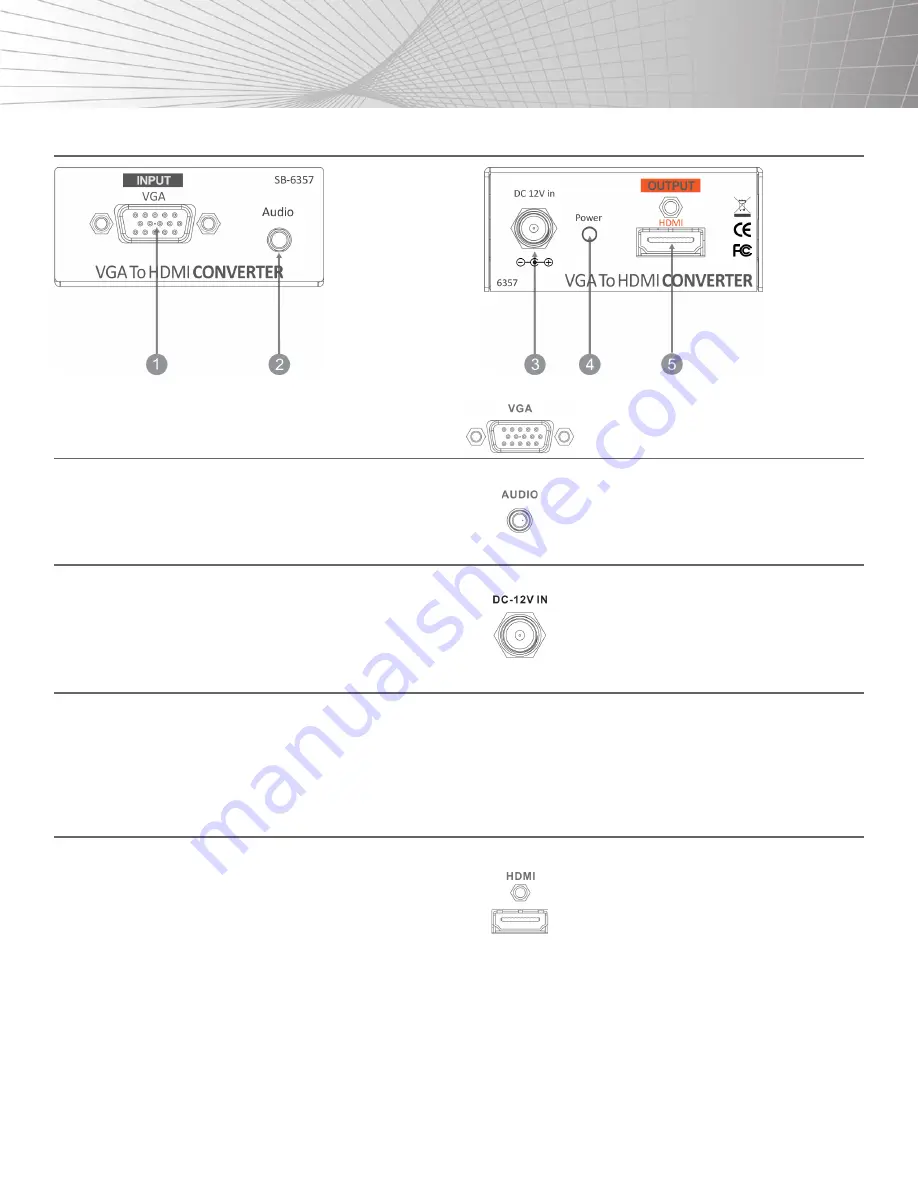 Shinybow USA SB-6357 Instruction Manual Download Page 5