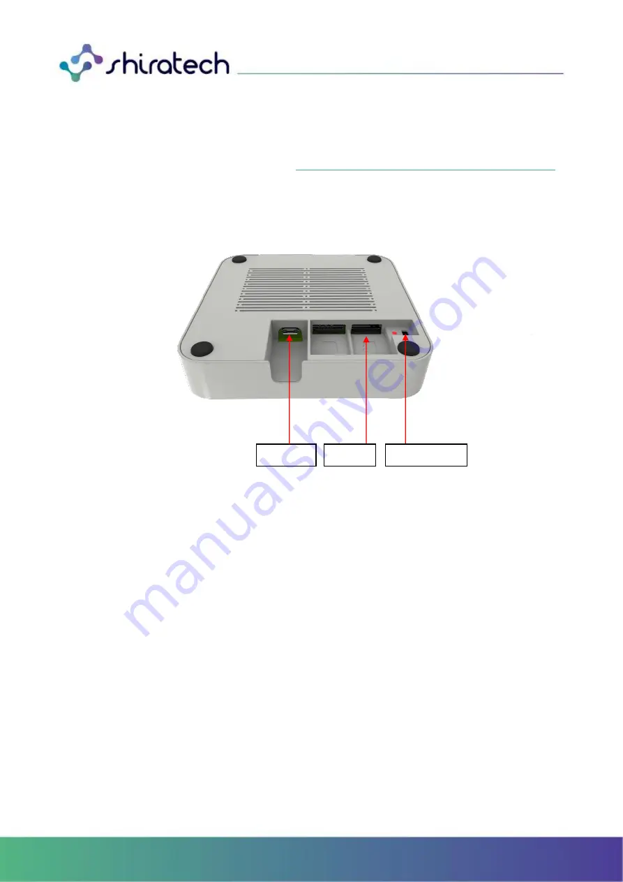 Shiratech IoT-Box Quick Start Manual Download Page 2