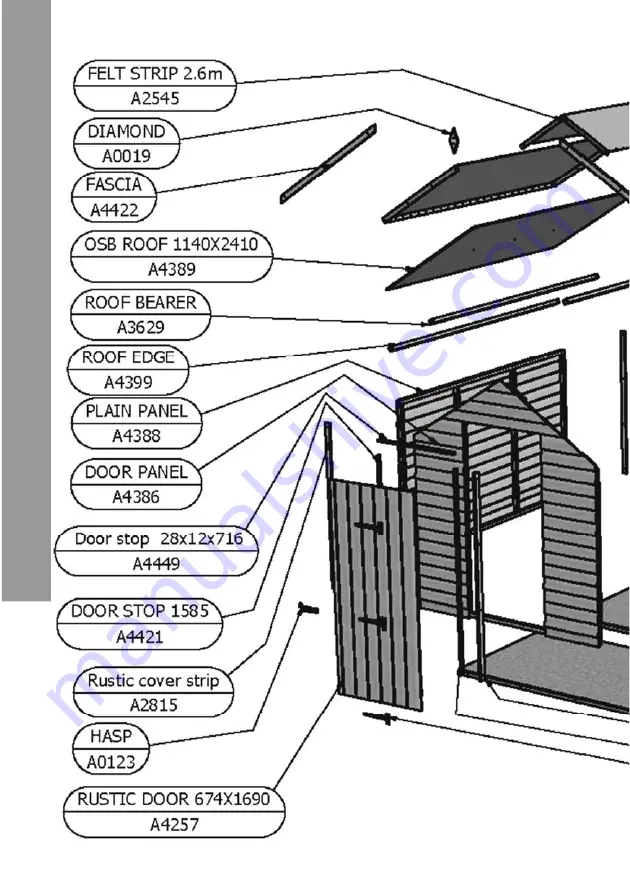 Shire 8x6 Value Overlap Manual Download Page 10