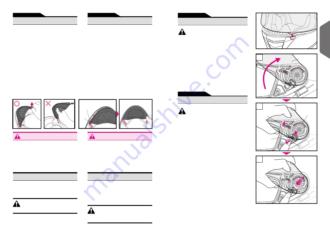 SHOEI GT-Air Manual Download Page 5