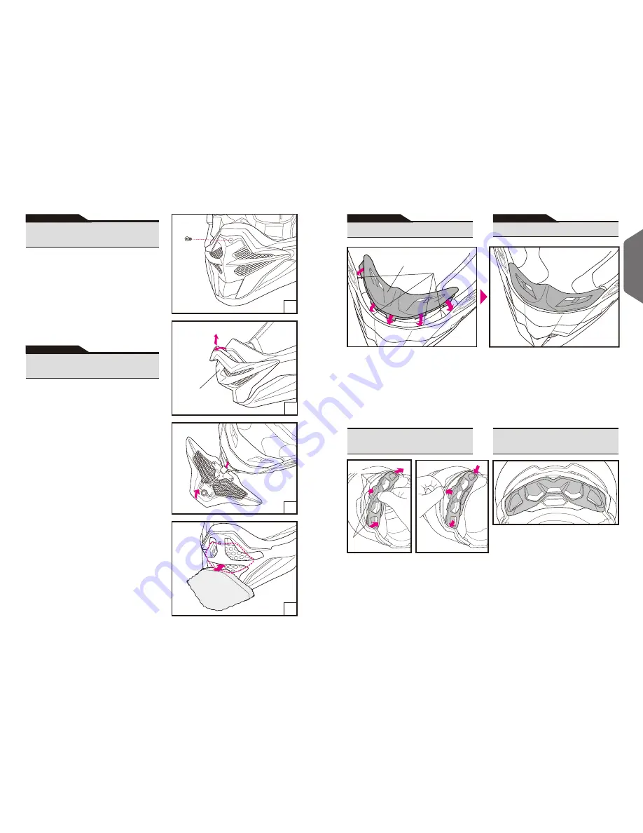 SHOEI VFX-WR Instructions For Use Manual Download Page 5