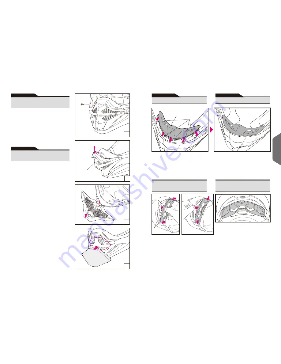 SHOEI VFX-WR Instructions For Use Manual Download Page 13