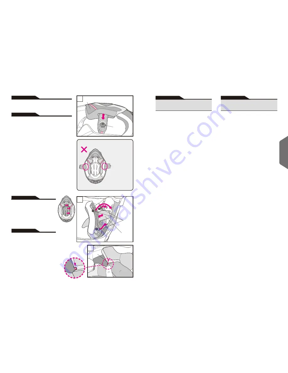 SHOEI VFX-WR Instructions For Use Manual Download Page 16