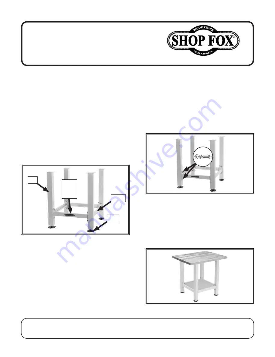 Shop fox D3304 Instruction Sheet Download Page 1