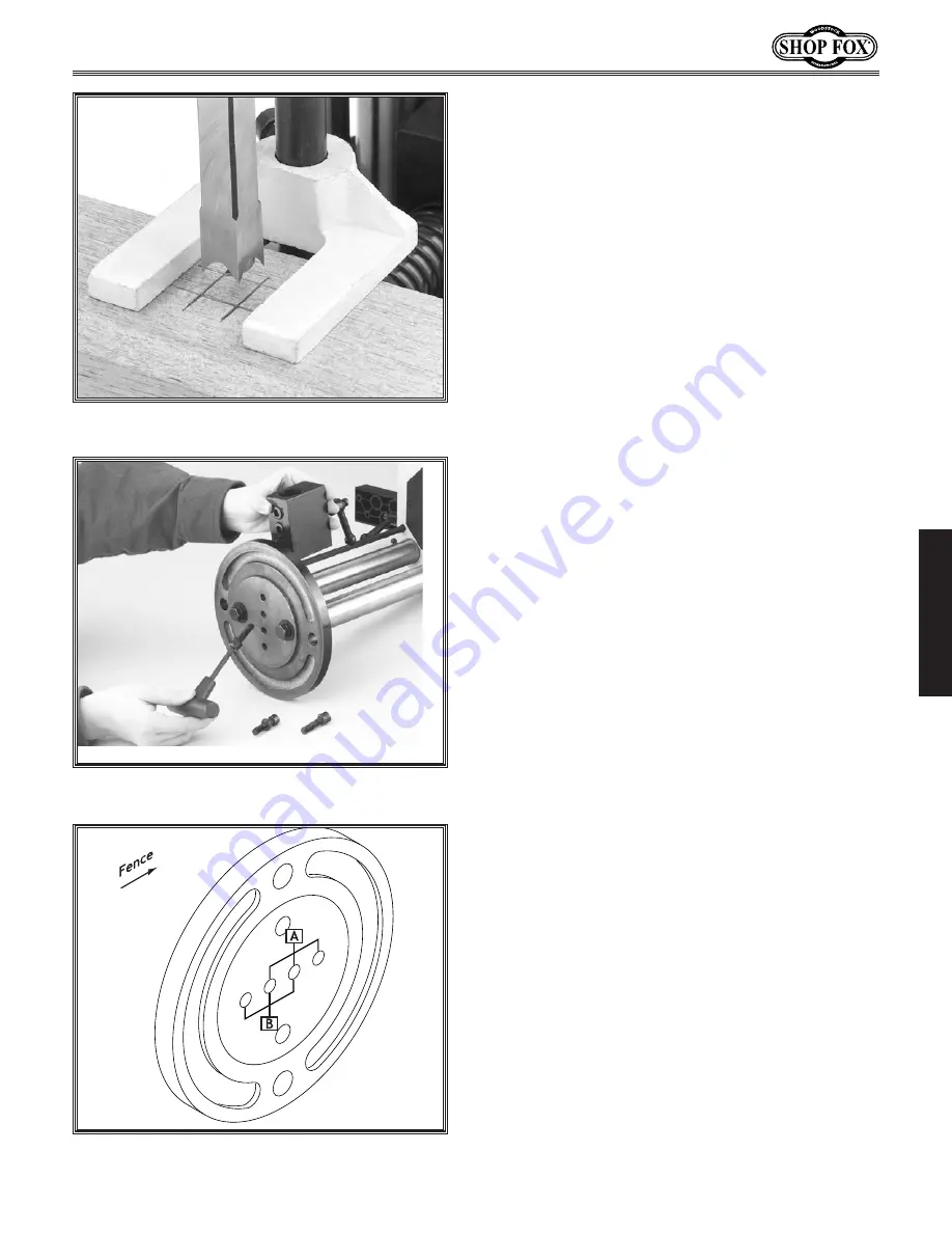 Shop fox Shop Fox W1671 Instruction Manual Download Page 21