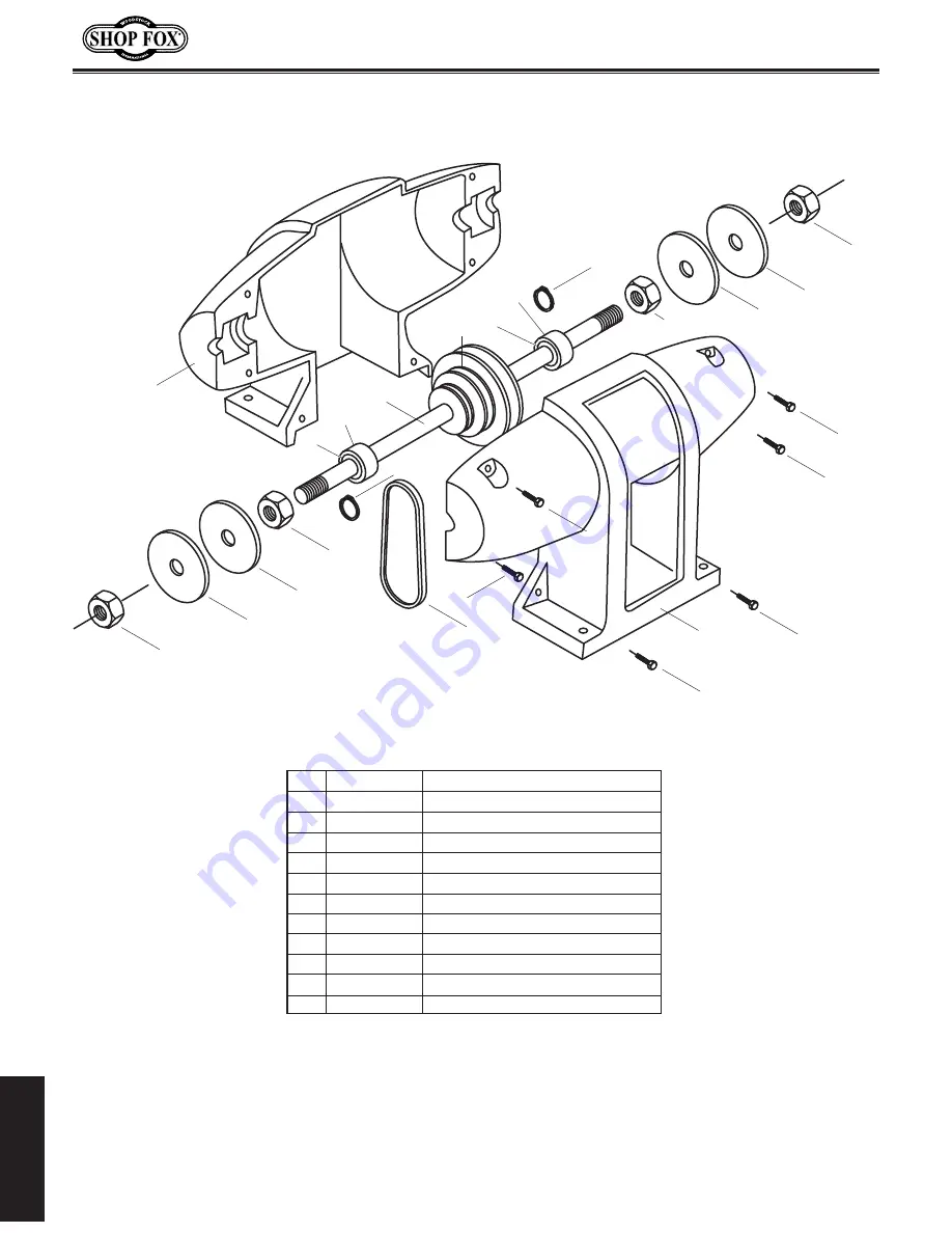 Shop fox SHOP FOX W1681 Скачать руководство пользователя страница 16