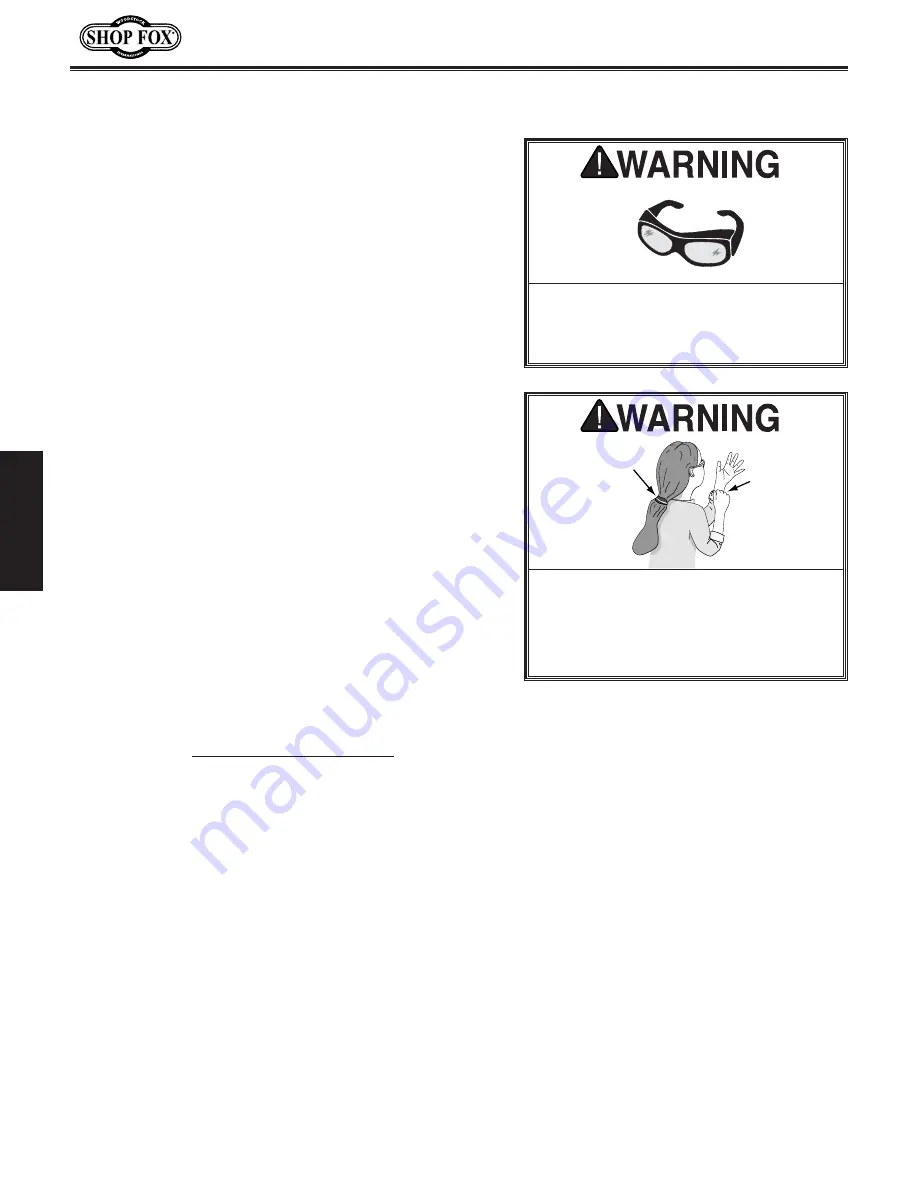 Shop fox W1744 Manual Download Page 41