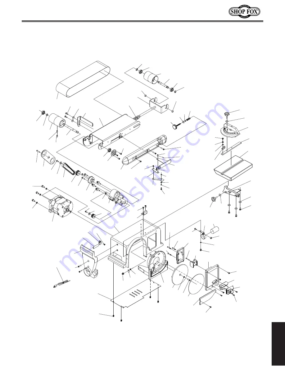 Shop fox W1855 Скачать руководство пользователя страница 37