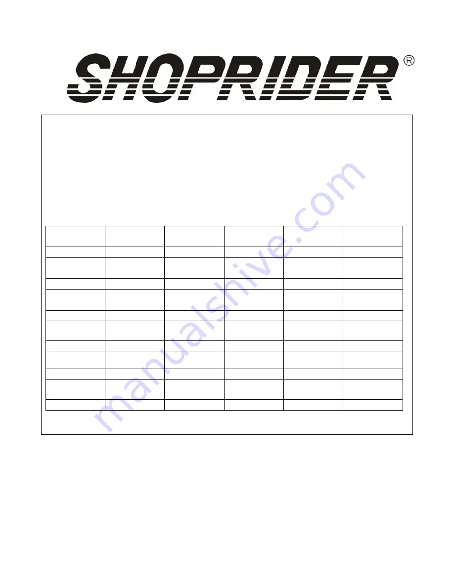 Shoprider XtraLite Jiffy UL7WR-10 User Manual Download Page 21