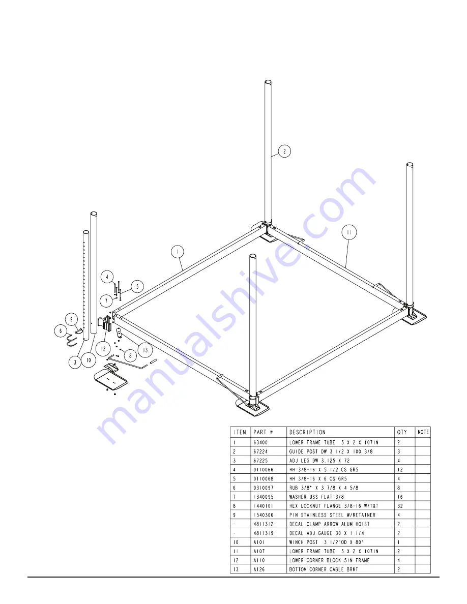 ShoreStation SSV30120EAC Скачать руководство пользователя страница 12