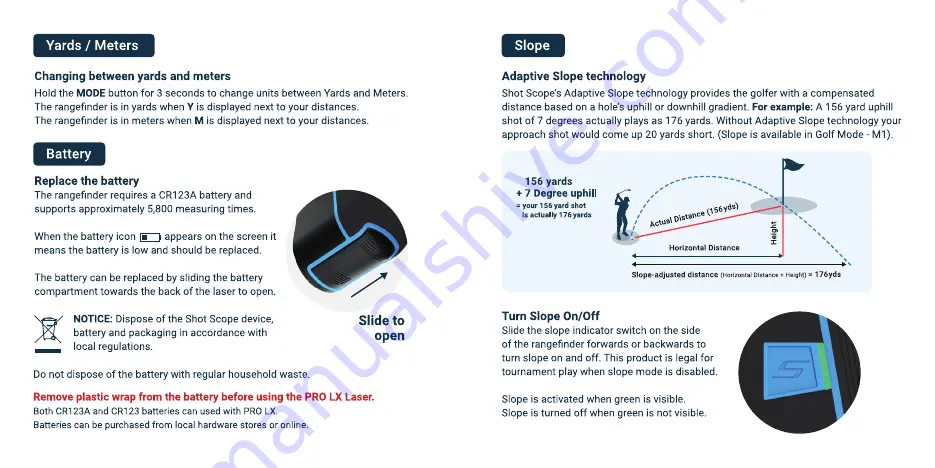 Shot-Scope PRO LX+ User Manual Download Page 30