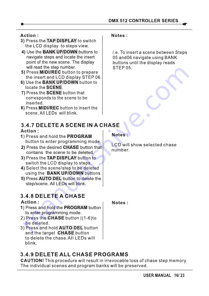 showArt DMX-240C User Manual Download Page 17