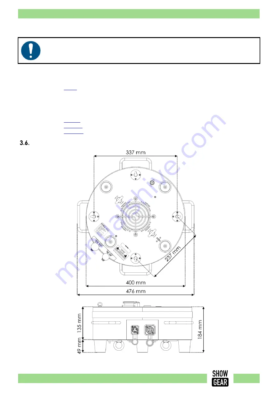 Showgear 71325 User Manual Download Page 11