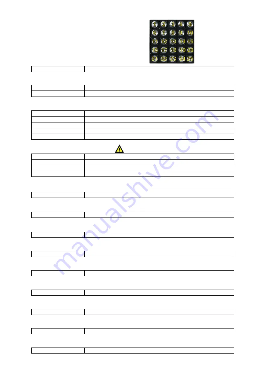 SHOWTEC 30711 Matrix Blinder 5x5 Product Manual Download Page 18