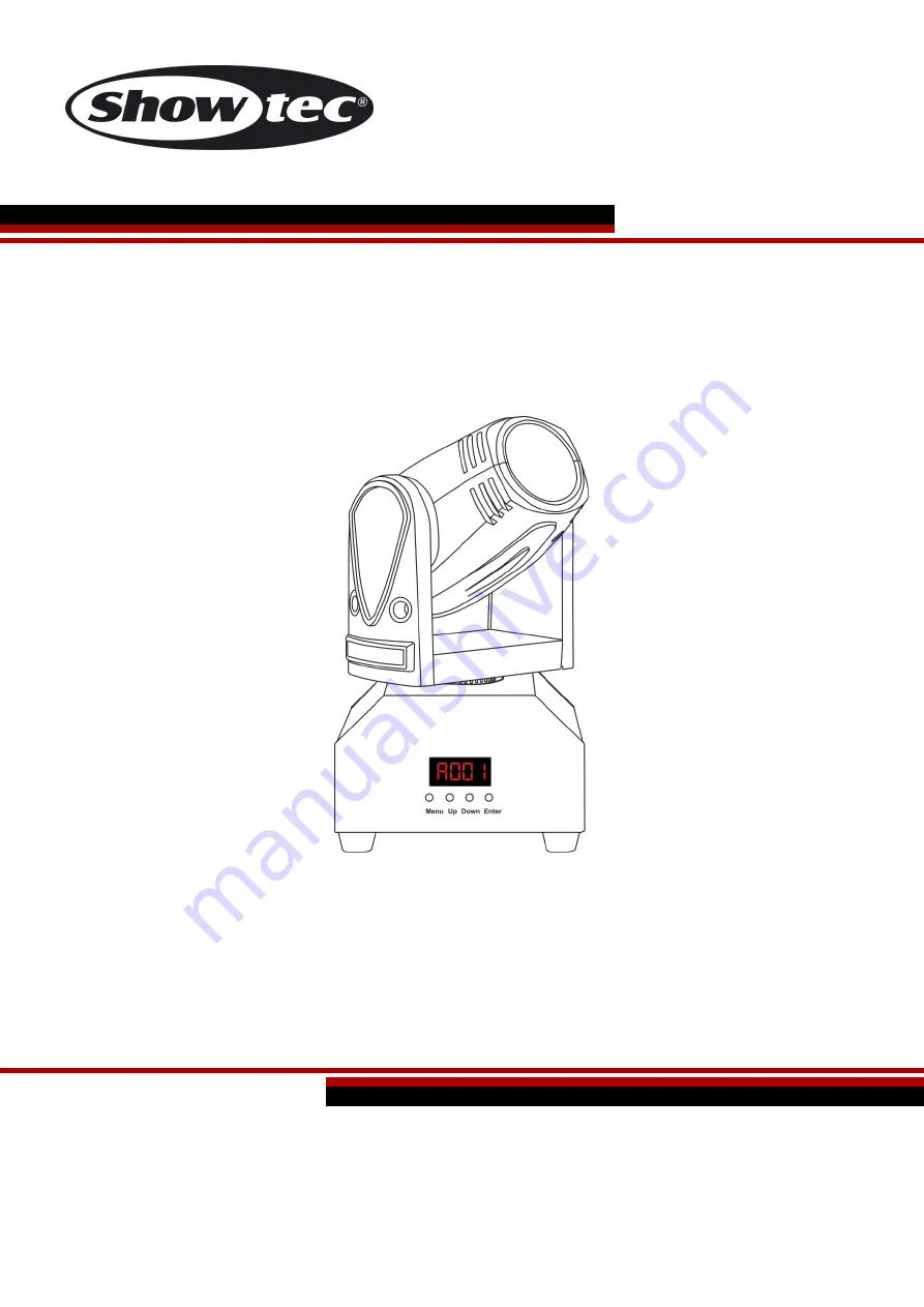 SHOWTEC 40158 Manual Download Page 1