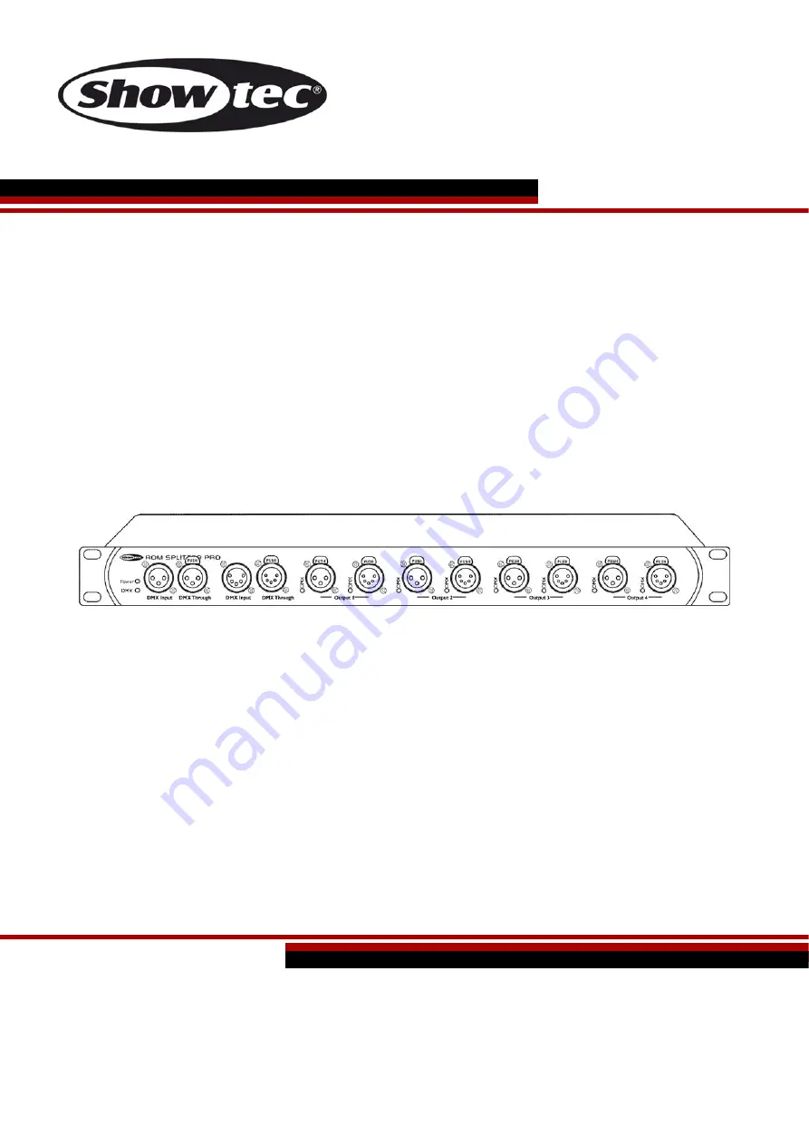 SHOWTEC 50787 Скачать руководство пользователя страница 1