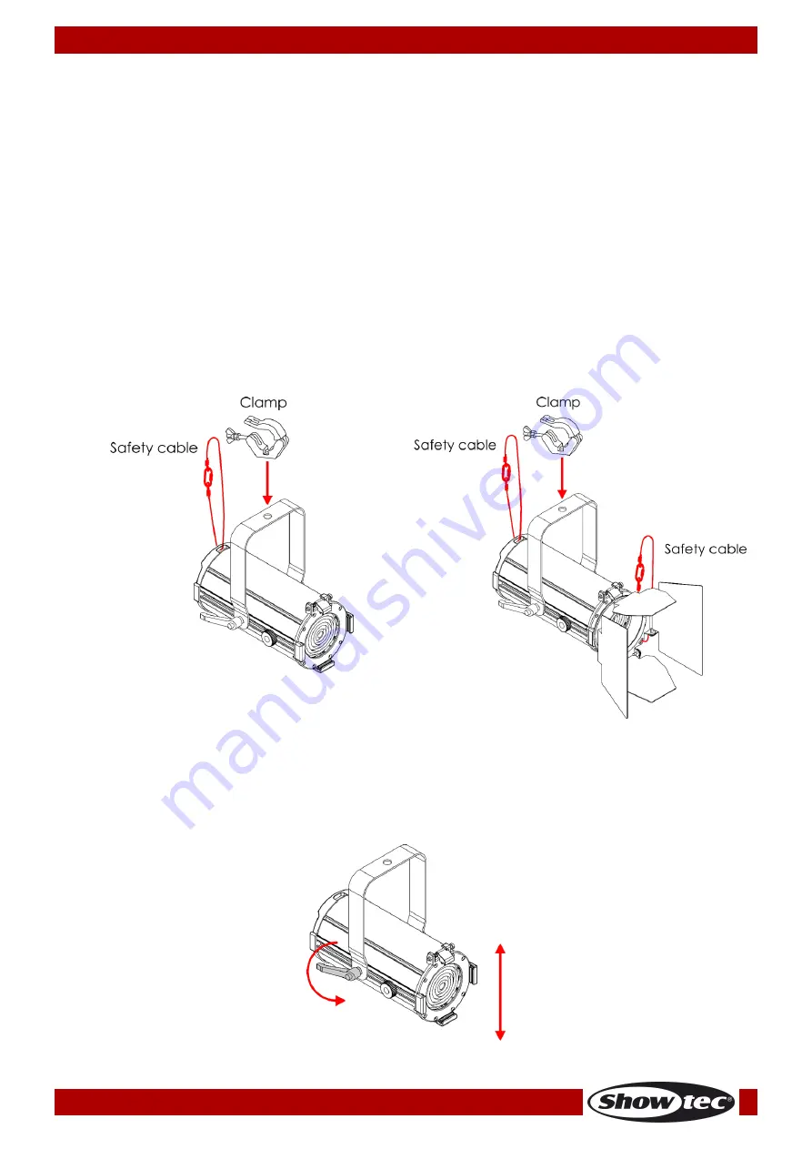 SHOWTEC ACT Fresnel 20 WW Manual Download Page 6