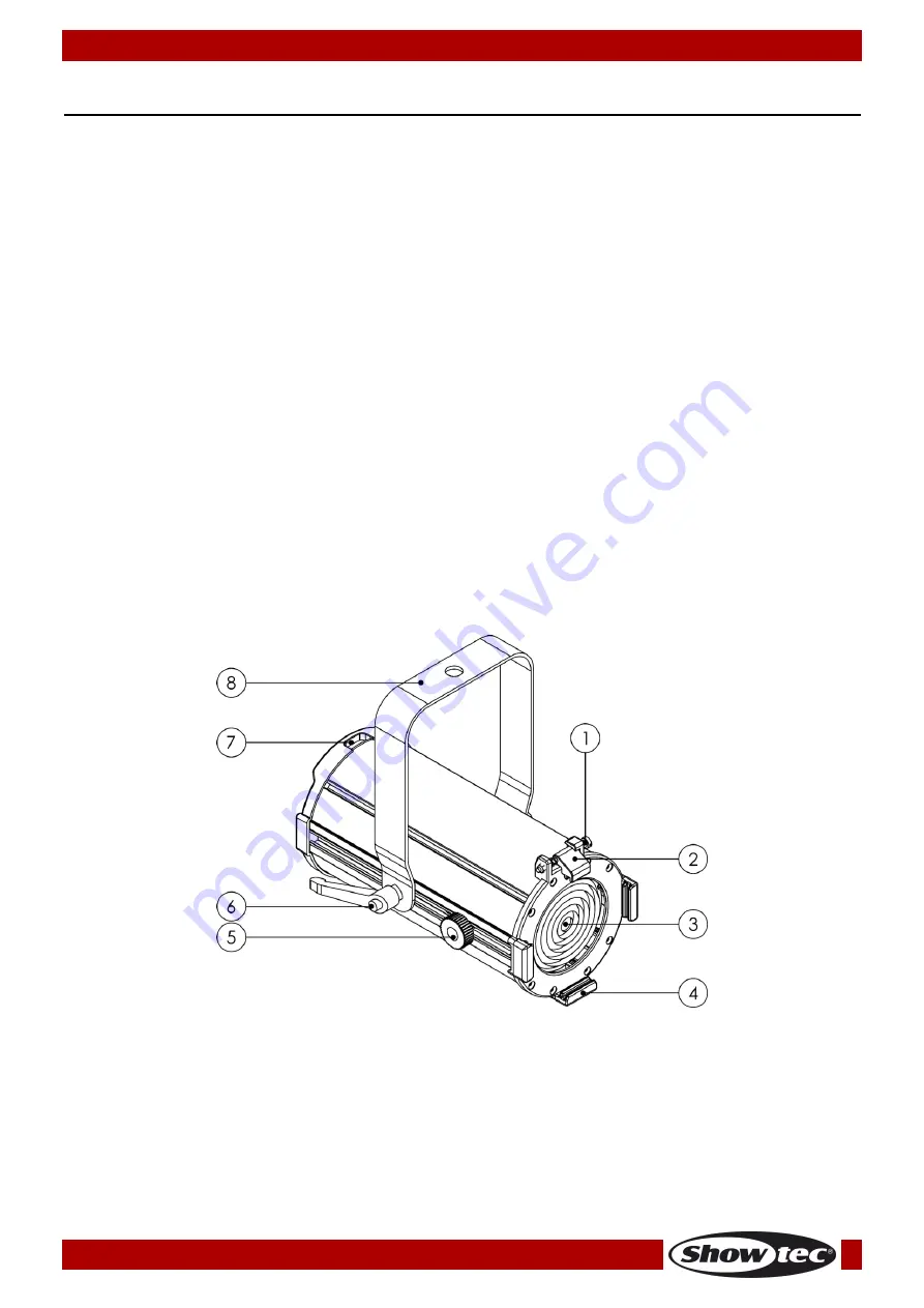 SHOWTEC ACT Fresnel 20 WW Скачать руководство пользователя страница 8