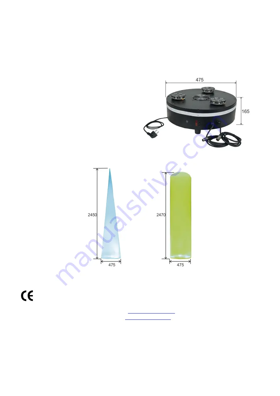 SHOWTEC Aircone 1W LED Product Manual Download Page 21