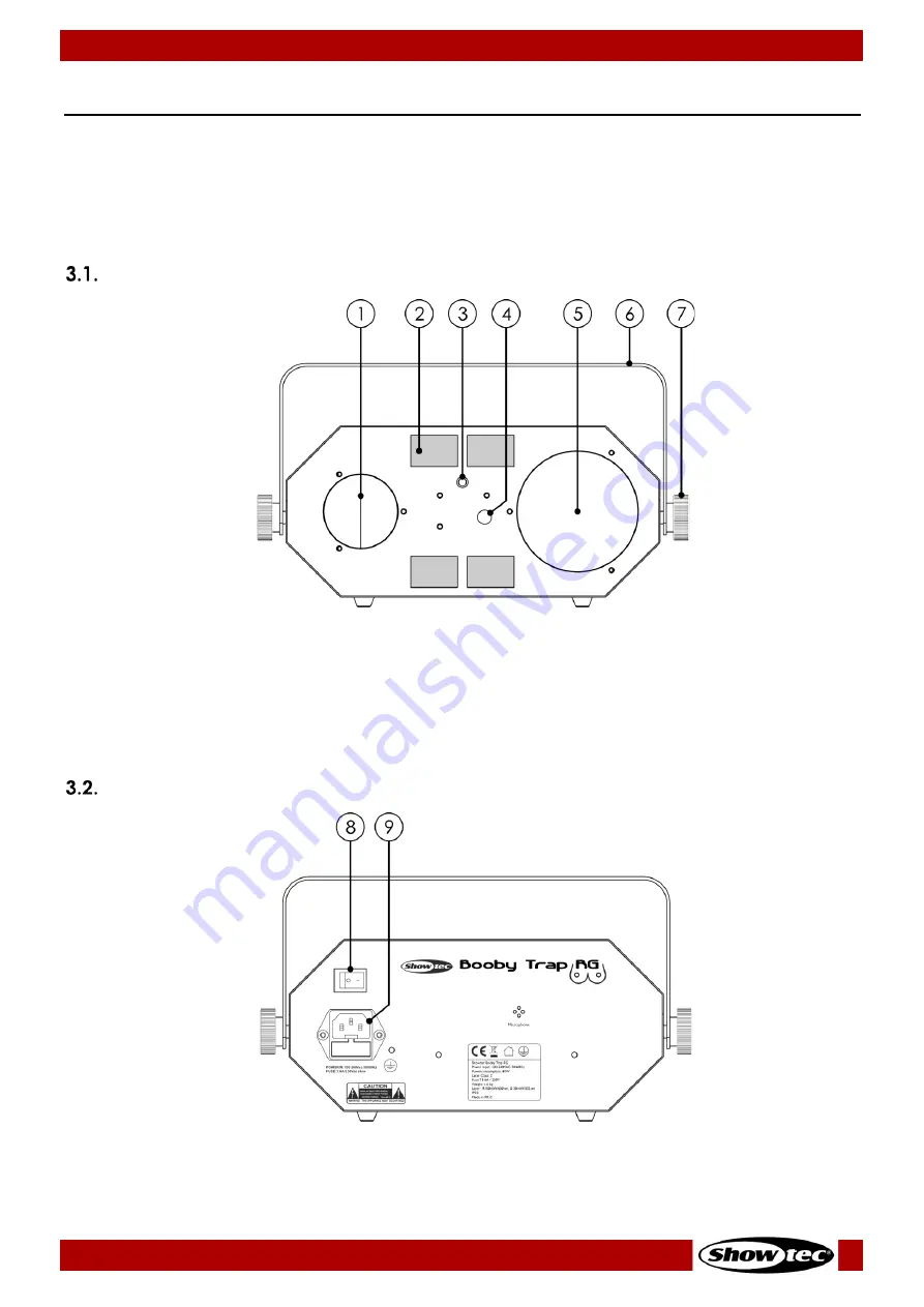 SHOWTEC Booby Trap RG 43170 User Manual Download Page 9