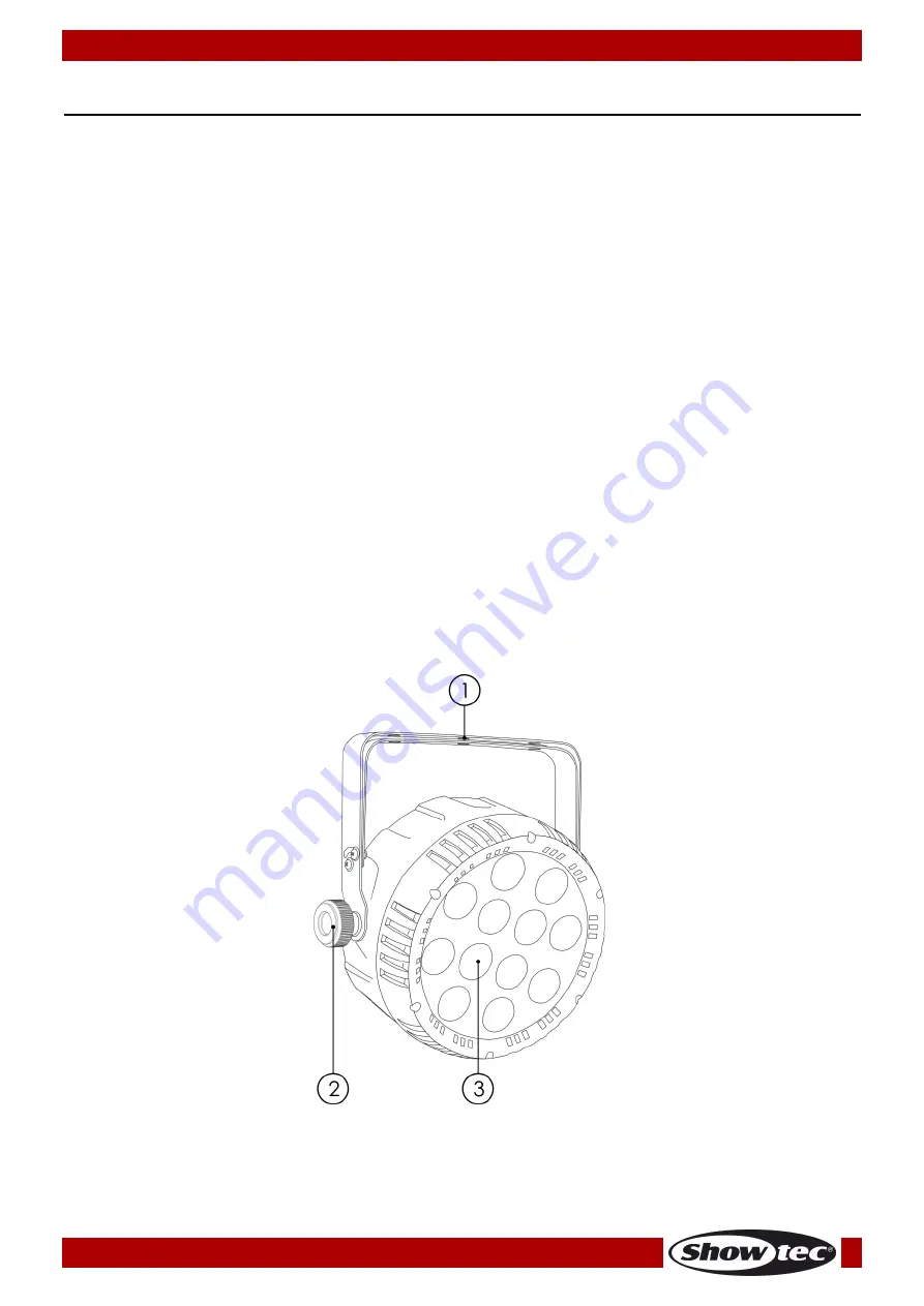 SHOWTEC CLUB PAR 12-6 RGBWAUV Manual Download Page 8