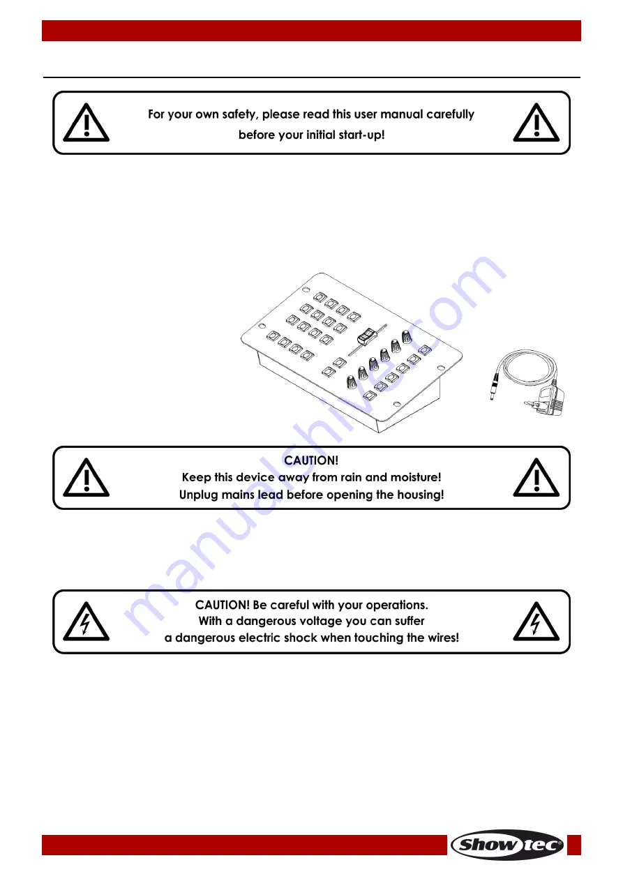 SHOWTEC ColorCue 1 Manual Download Page 3