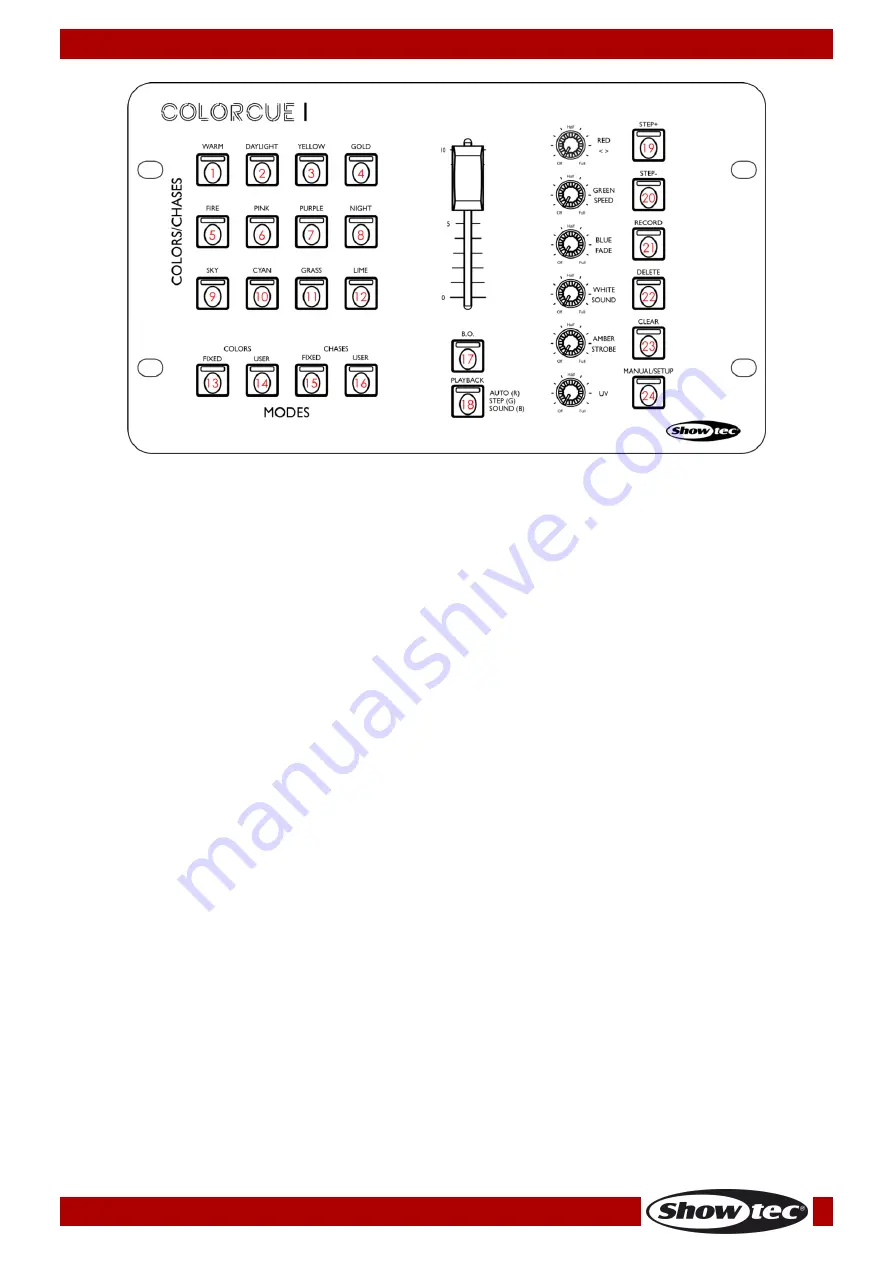 SHOWTEC ColorCue 1 Скачать руководство пользователя страница 9
