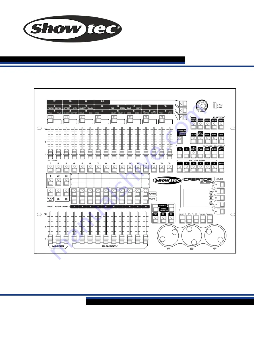 SHOWTEC Creator 1024 Скачать руководство пользователя страница 1