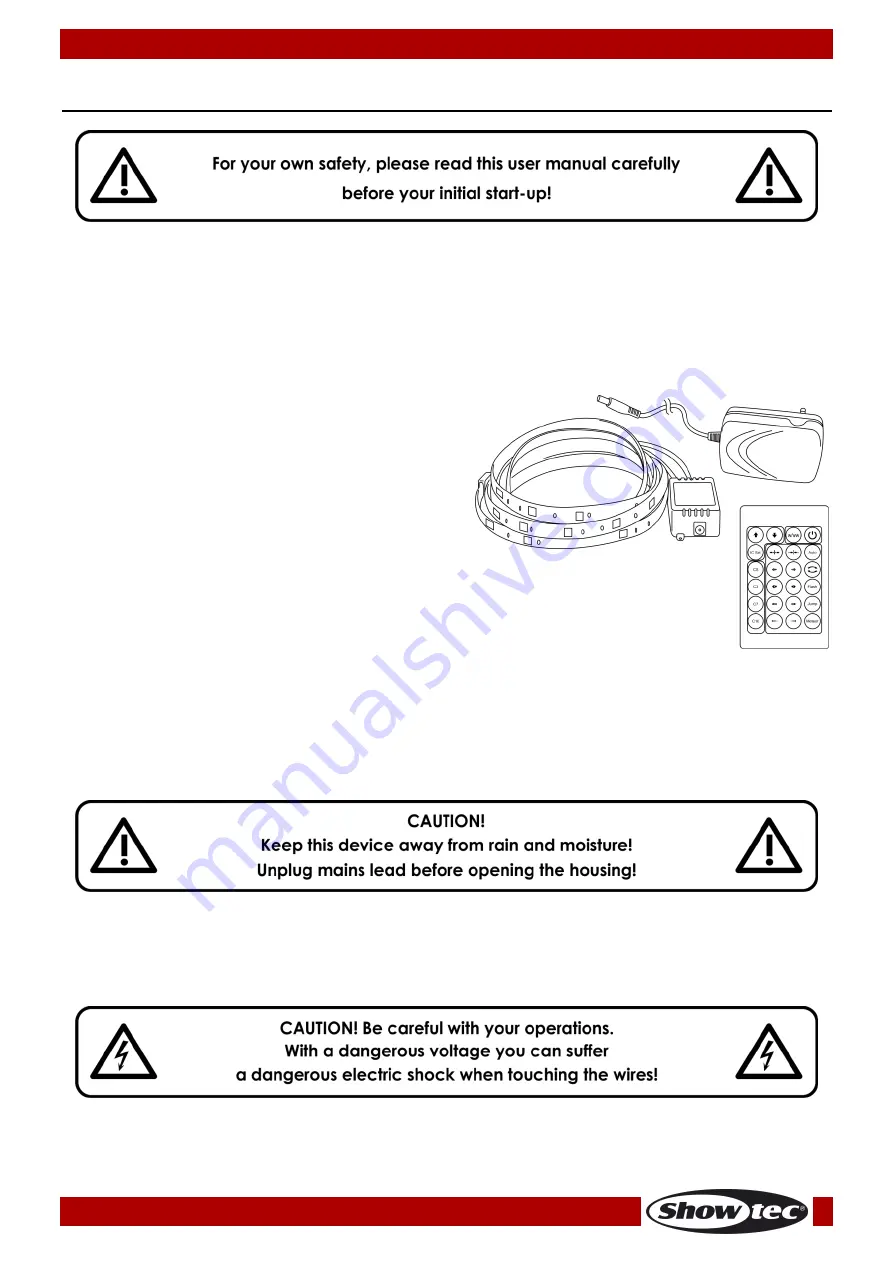 SHOWTEC Digital Flex Strip RGB Скачать руководство пользователя страница 3