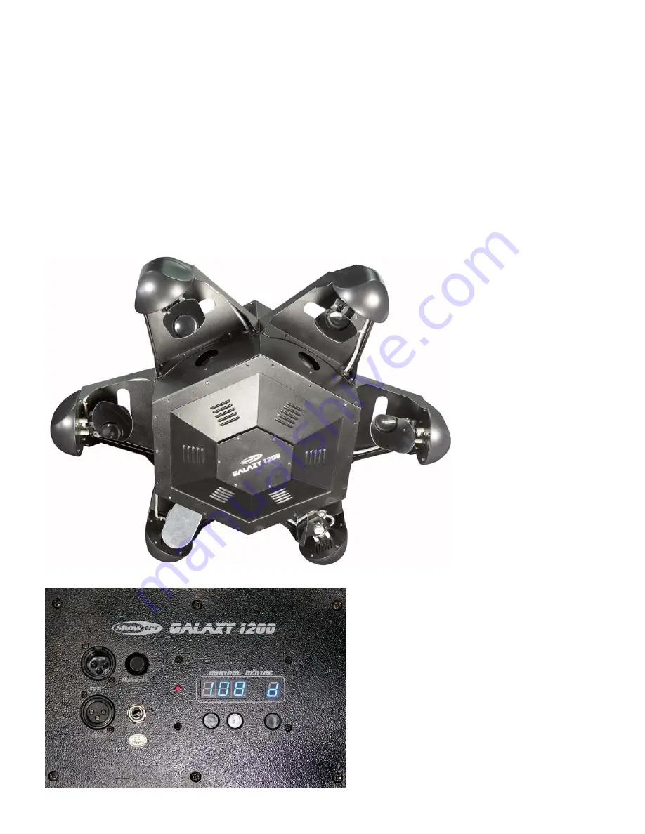 SHOWTEC Galaxy 1200 User Manual Download Page 7