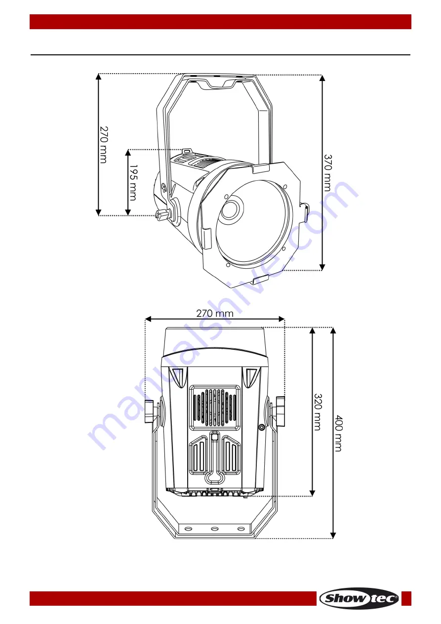 SHOWTEC Helios 200 COB Q4 Manual Download Page 27