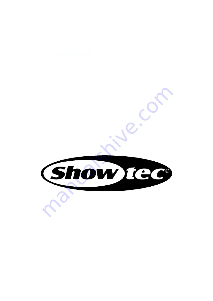 SHOWTEC LED Studiobeam User Manual Download Page 2