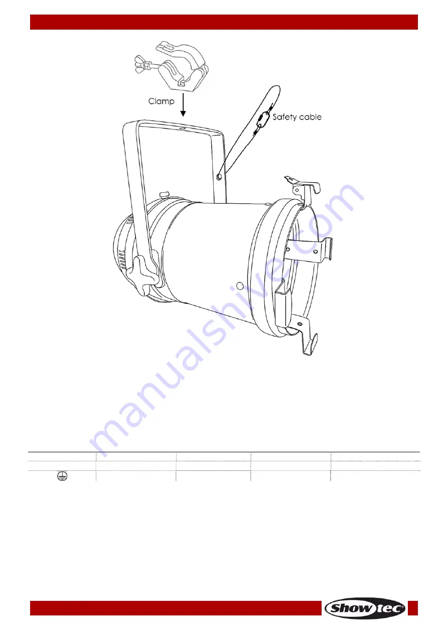 SHOWTEC Parcan 56 Long Скачать руководство пользователя страница 6