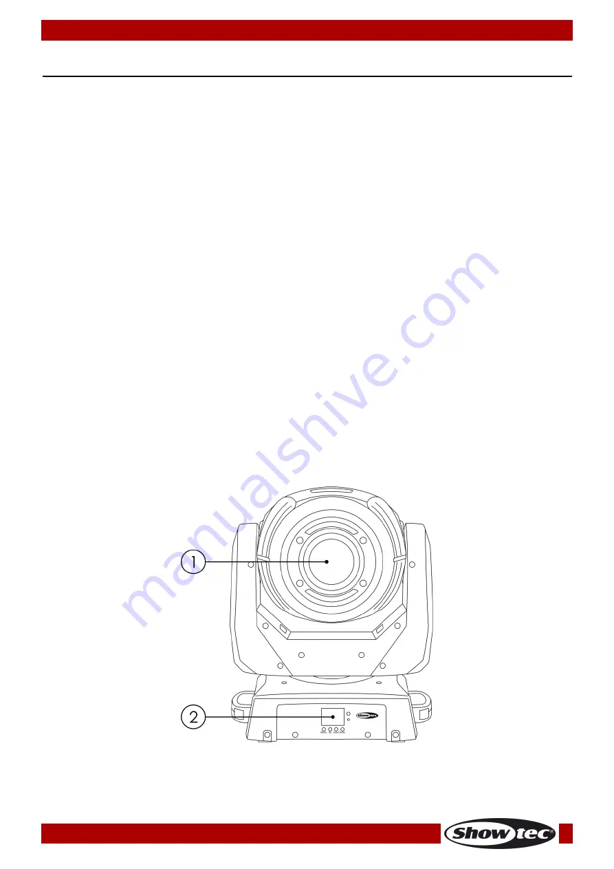 SHOWTEC Phantom 75 MKII Led Spot v1 Manual Download Page 8