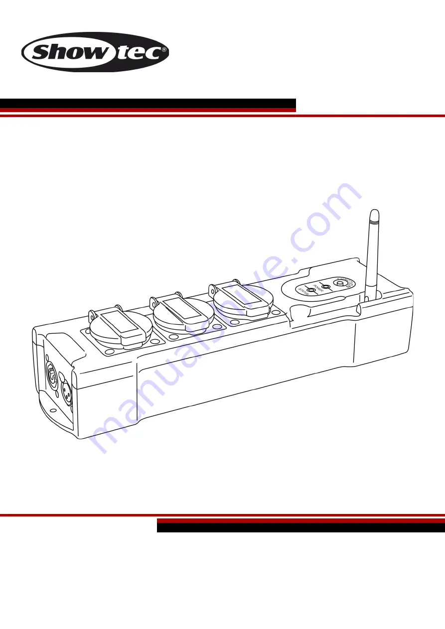 SHOWTEC POWERBOX 3 Manual Download Page 1