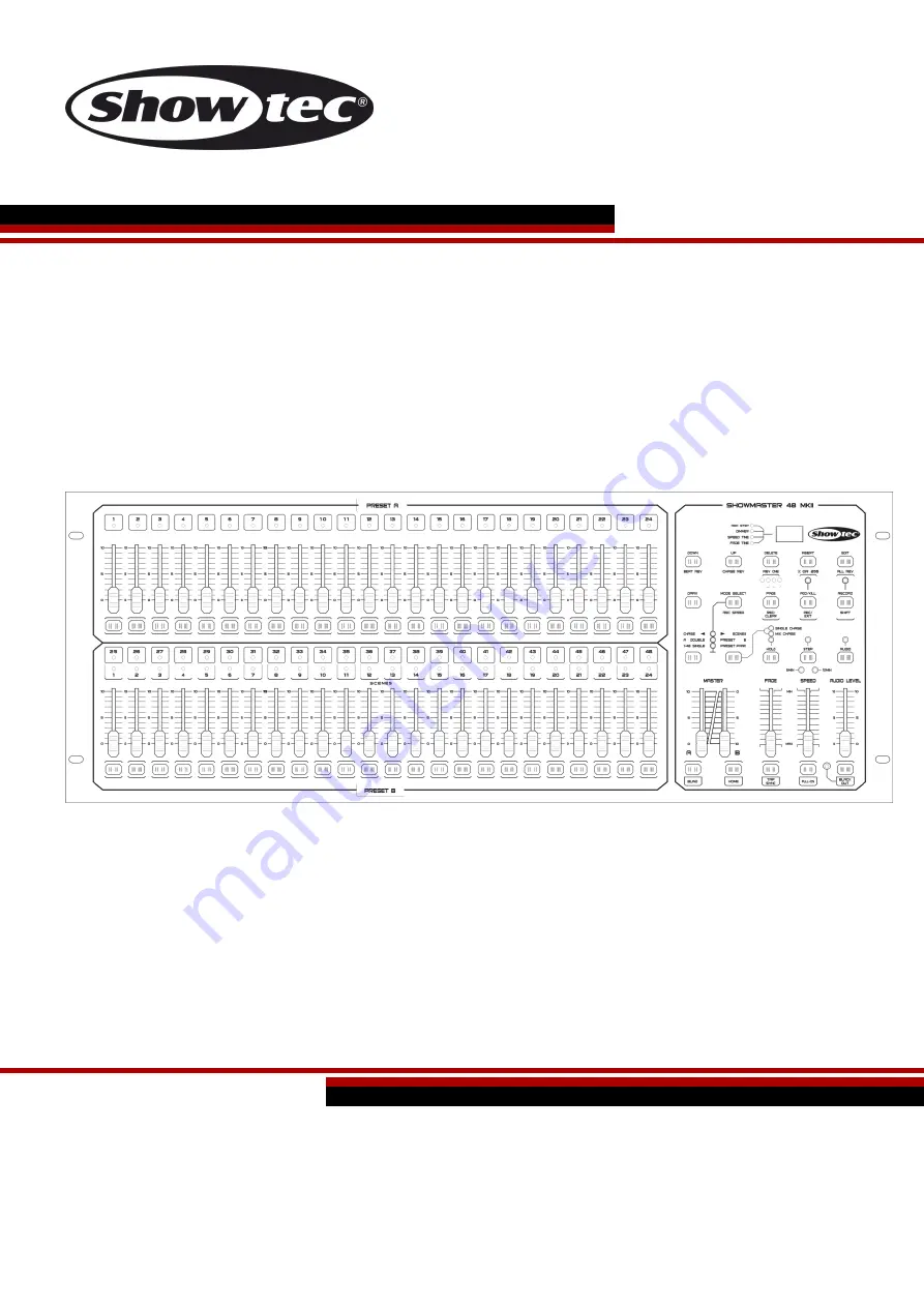 SHOWTEC Showmaster 48 MKII Скачать руководство пользователя страница 1