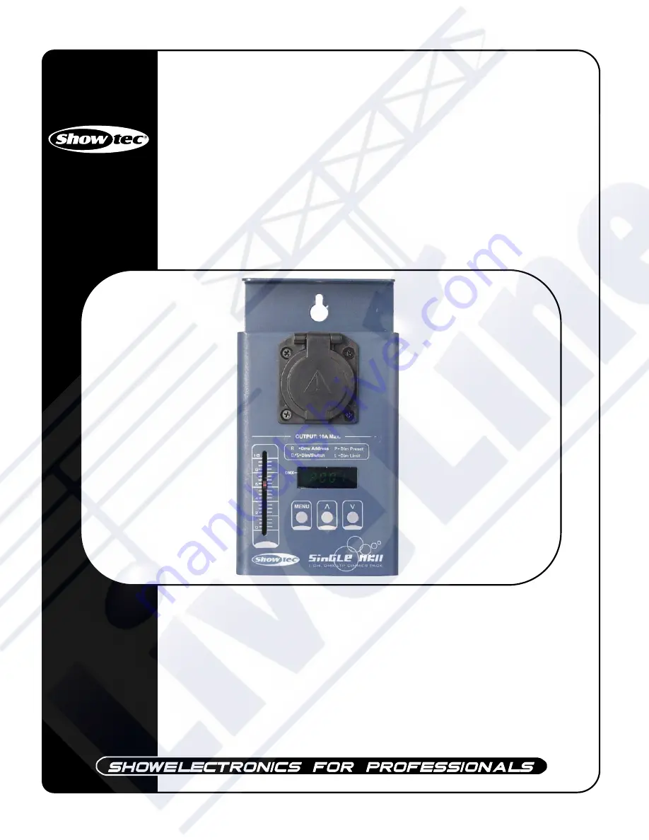 SHOWTEC Single MKII User Manual Download Page 1