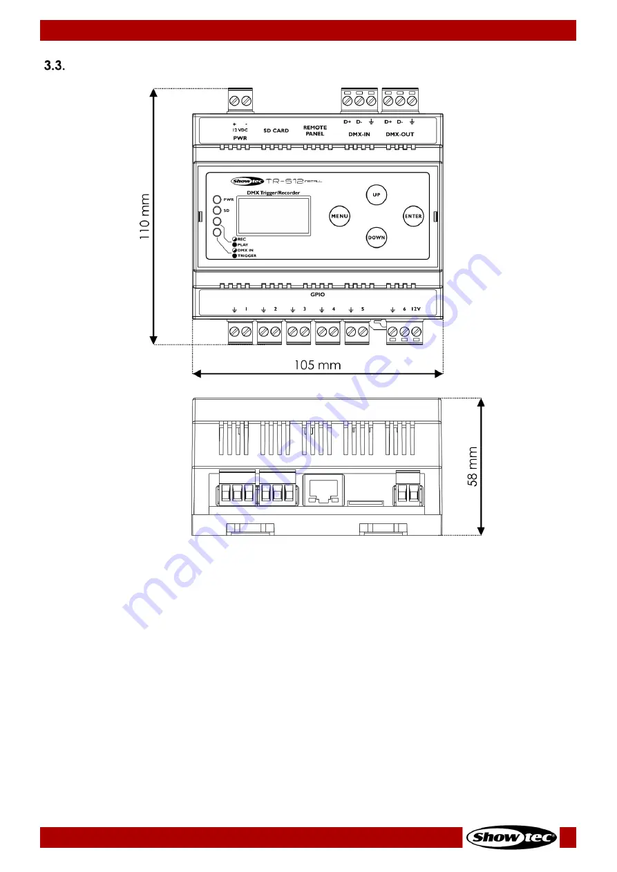 SHOWTEC TR-512 Скачать руководство пользователя страница 11