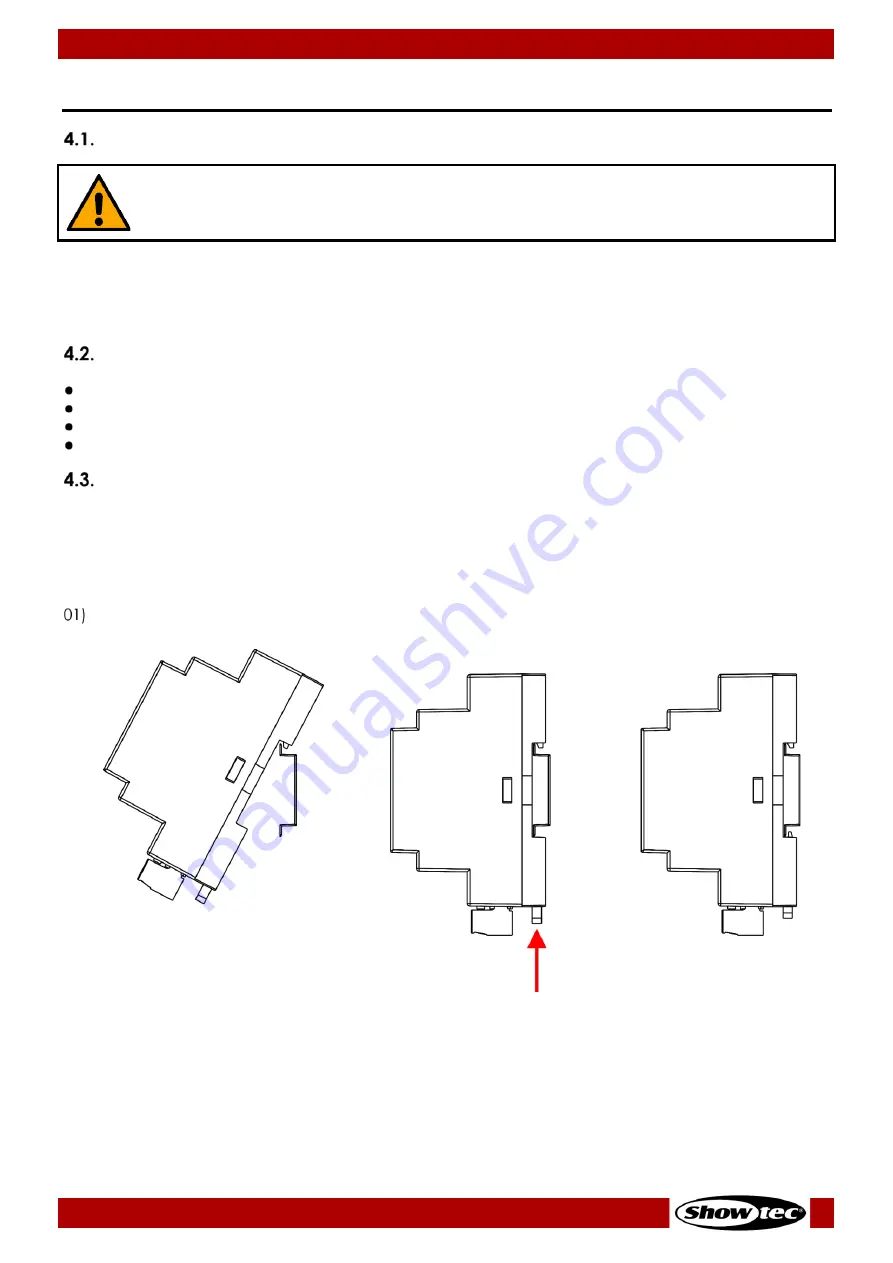 SHOWTEC TR-512 User Manual Download Page 12