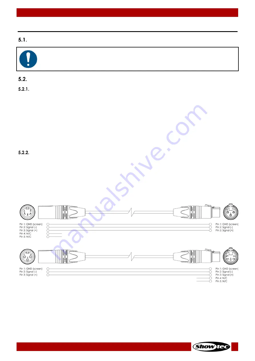 SHOWTEC TR-512 User Manual Download Page 14