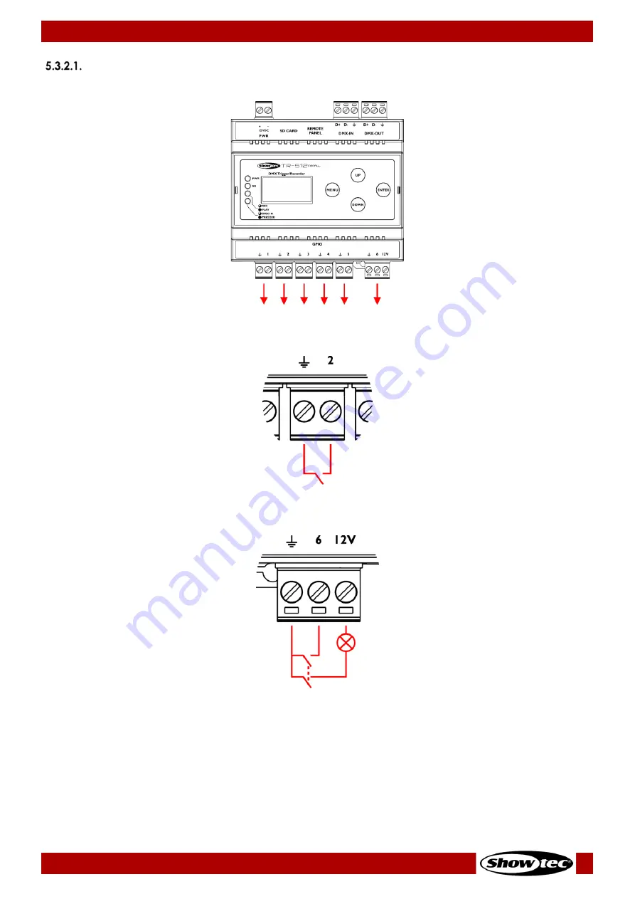 SHOWTEC TR-512 User Manual Download Page 17