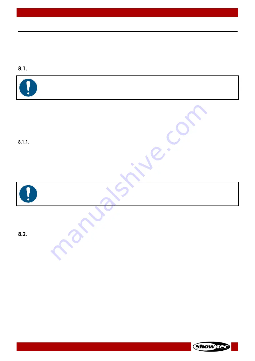 SHOWTEC TR-512 User Manual Download Page 34